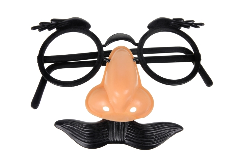 Funny Party Mask Funny Party Mask on White Background