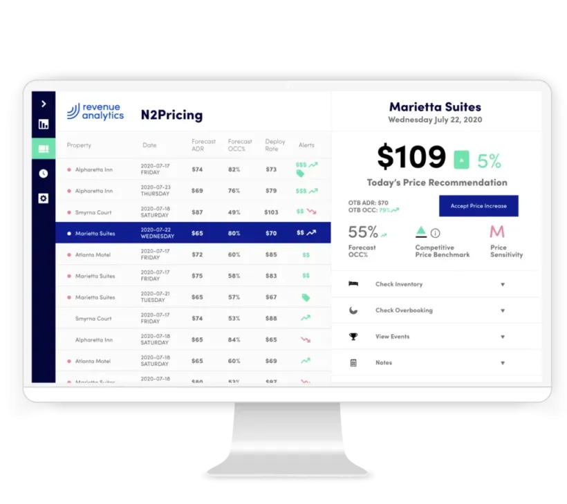 N2pricing screenshot desktop