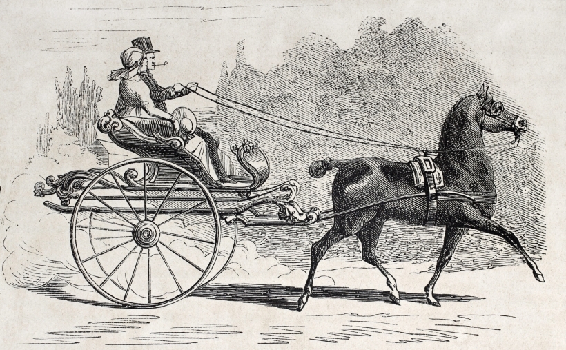 Antique,Illustration,Of,An,Dutch,Old,Time,Gig.,Created,By Antique,Illustration,Of,An,Dutch,Old,Time,Gig.,Created,By