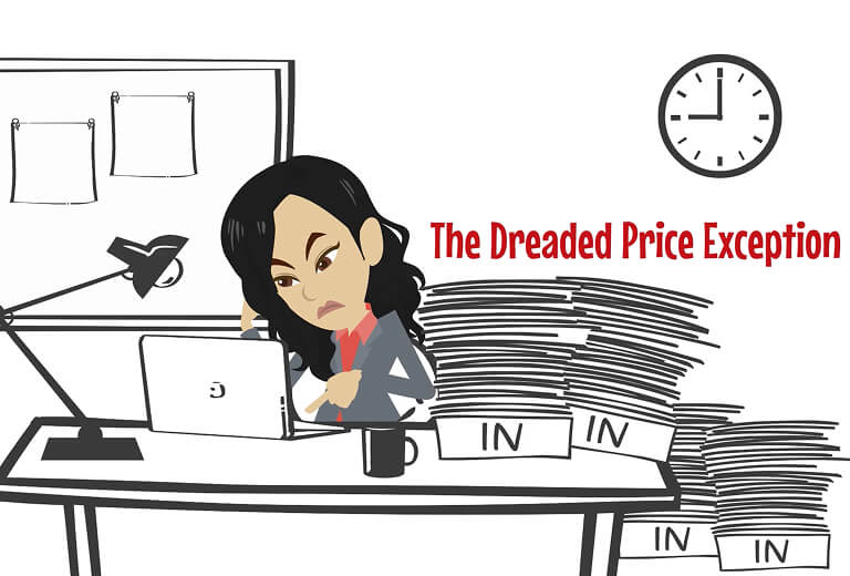 Price exceptions are the enemy