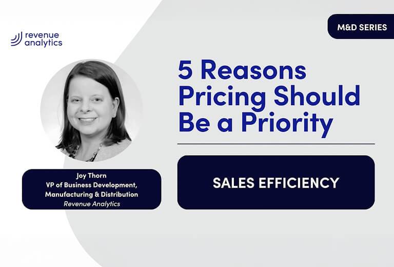 Pricing priority sales efficiency