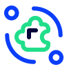 Seamless system integration icon